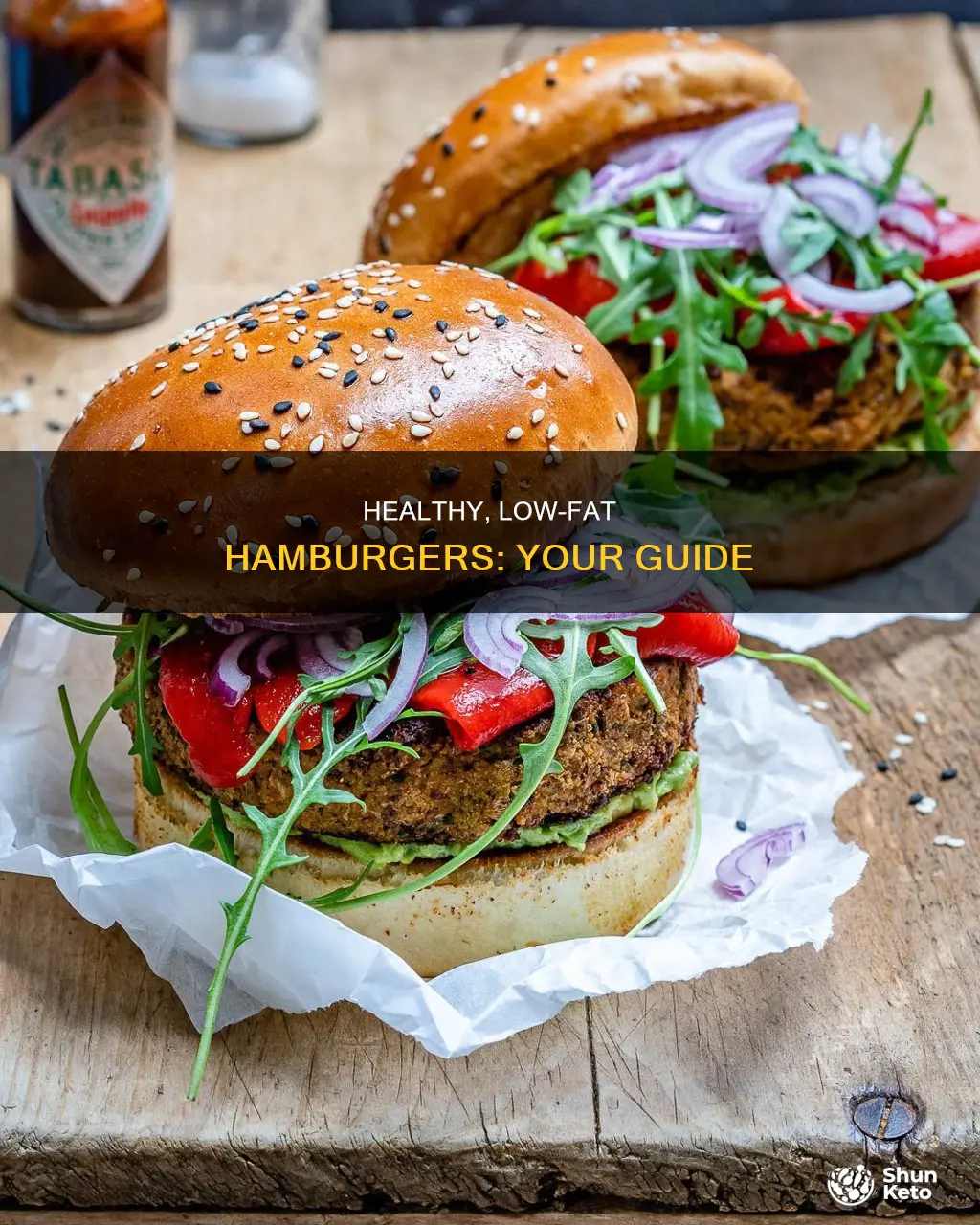 how to make hamburger for lowfat diet