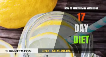Lemon Water Cleanse: A 17-Day Diet Plan