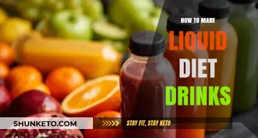 Liquid Diet Drinks: Easy, Healthy Recipes