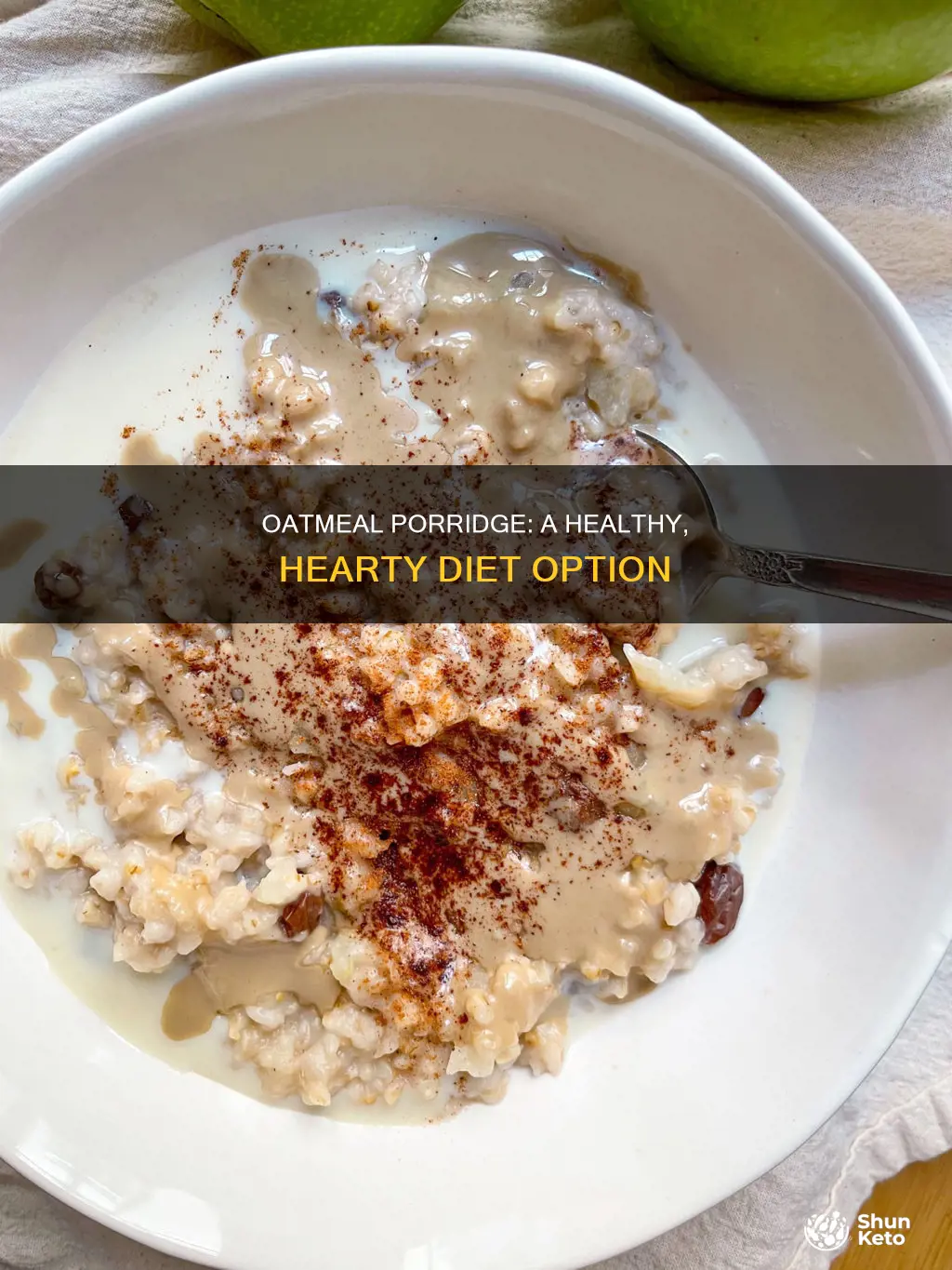 how to make oatmeal porridge for diet