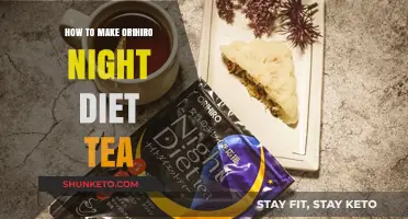 A Relaxing Night: Orihiro Diet Tea Recipe