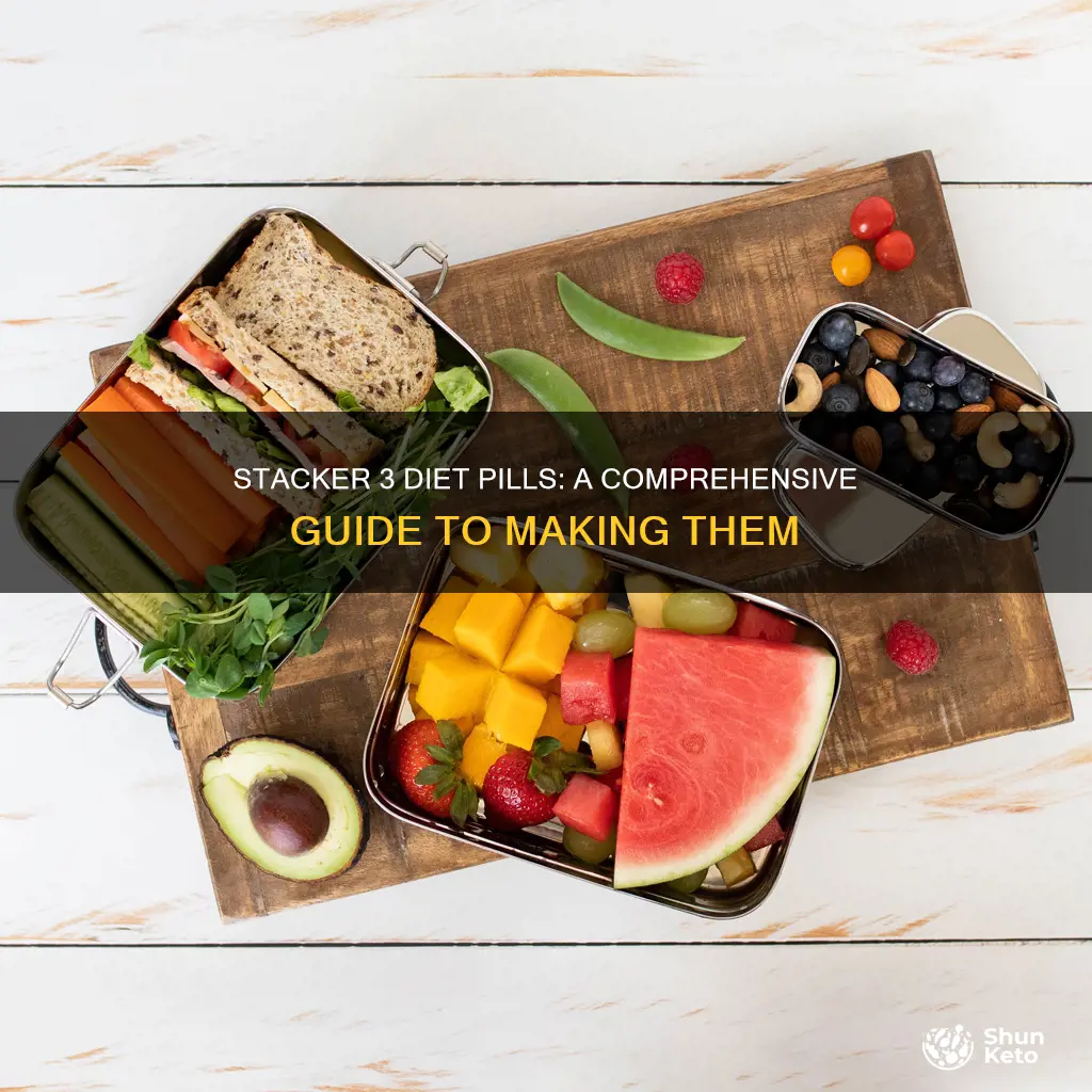 how to make stacker 3 diet pills
