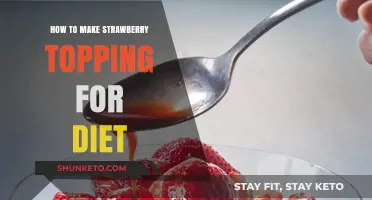 Strawberry Topping: A Diet-Friendly Delight