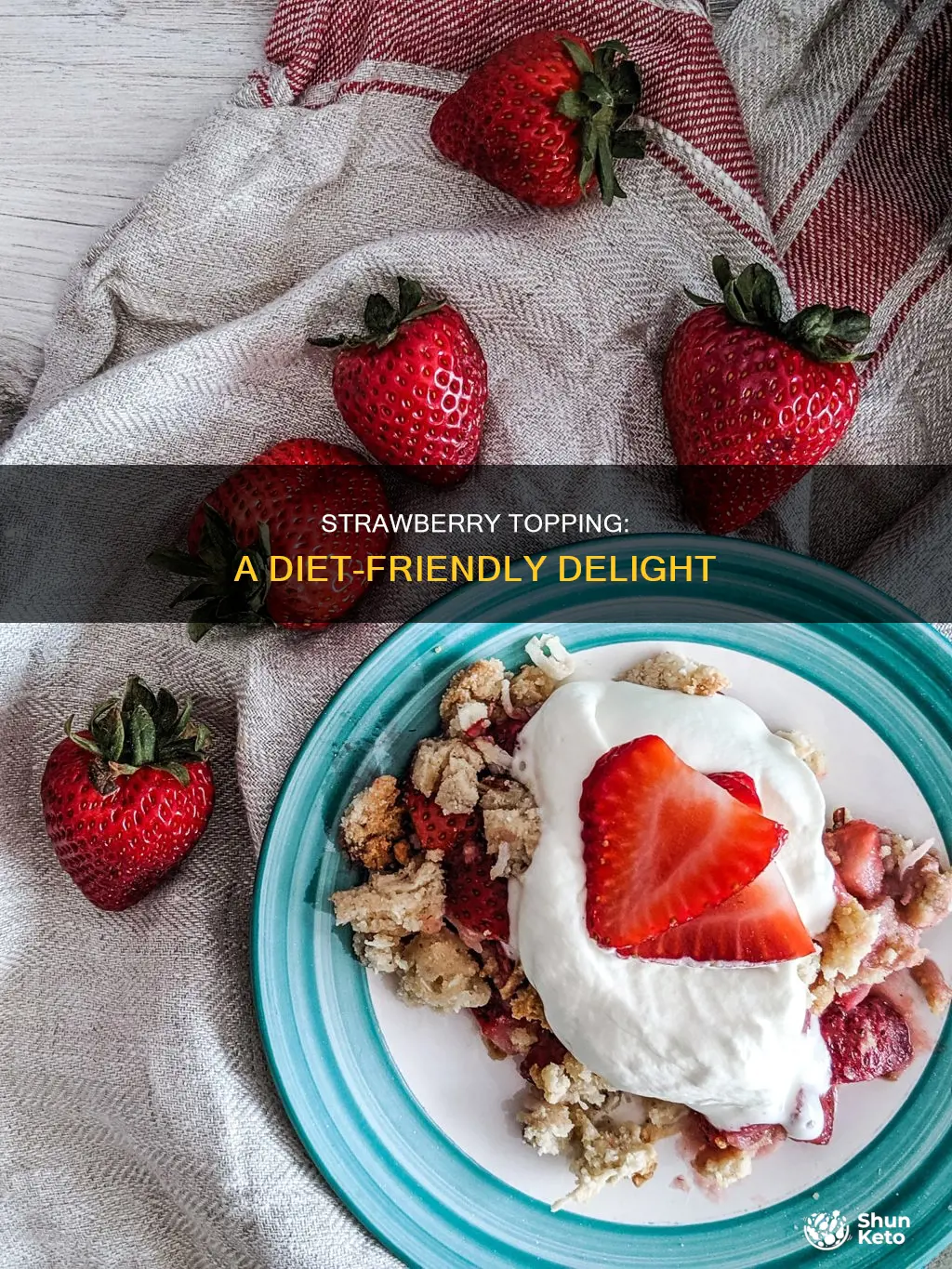 how to make strawberry topping for diet