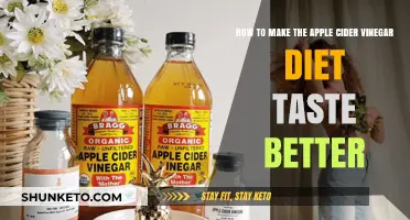 Apple Cider Vinegar Diet: Making It Palatable