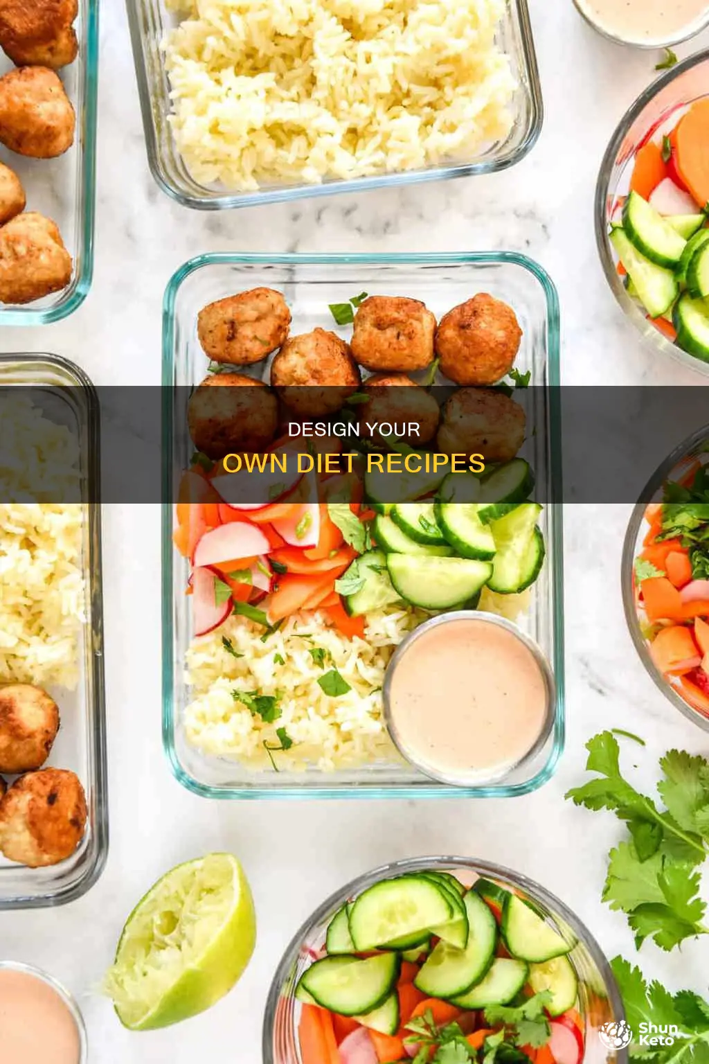 how to make up your own diet recipes plr