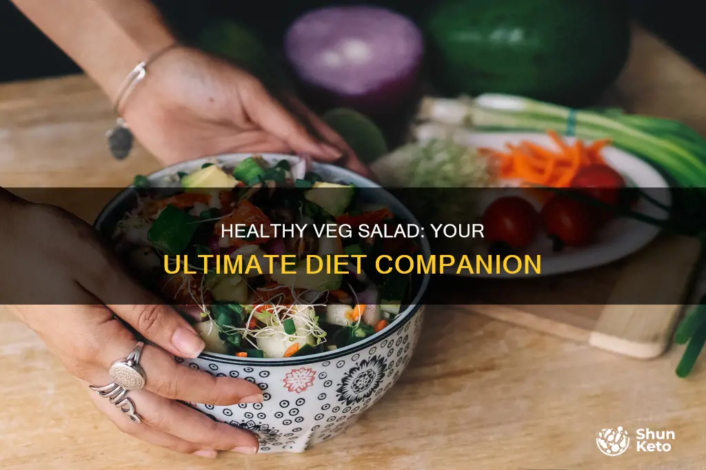 how to make veg salad for diet