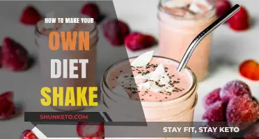 Custom Diet Shakes: Blend Your Own
