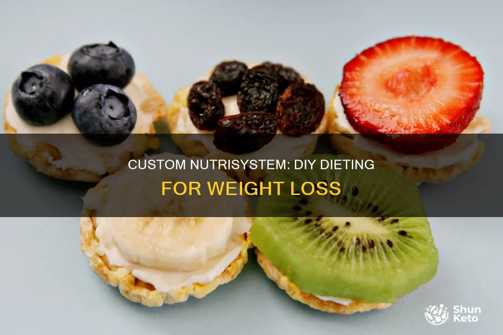 how to make your own nutrisystem diet