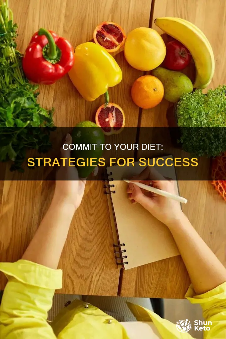 how to make yourself commit to a diet