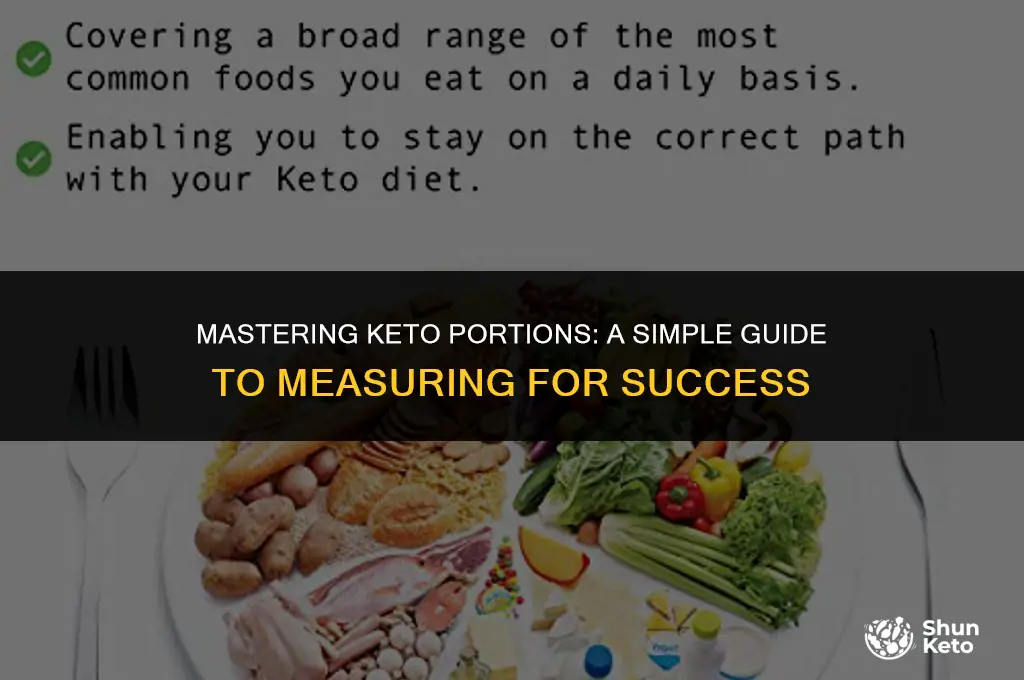 how to measure keto portions