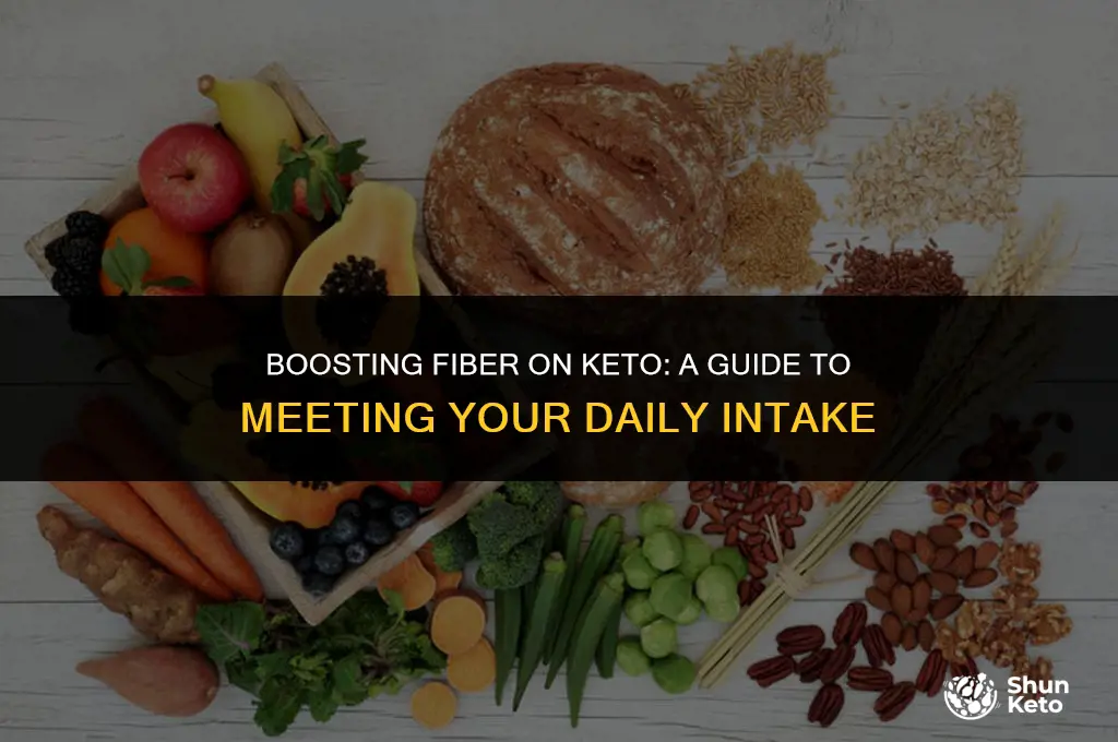 how to meet your fiber intake on keto