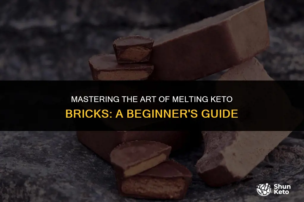 how to melt a keto brick