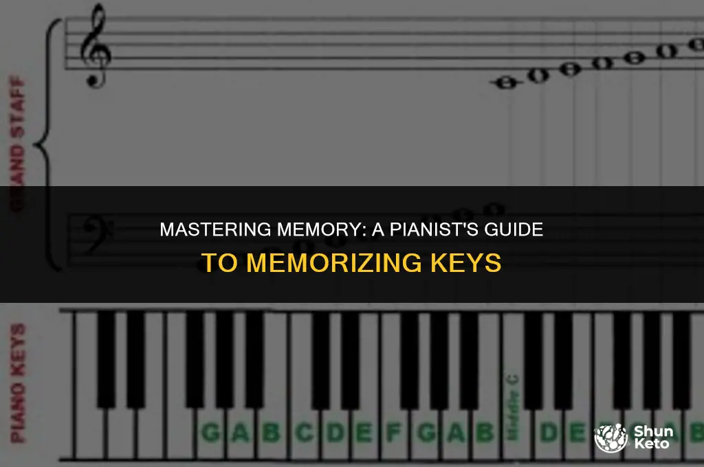 how to memorize piano kets