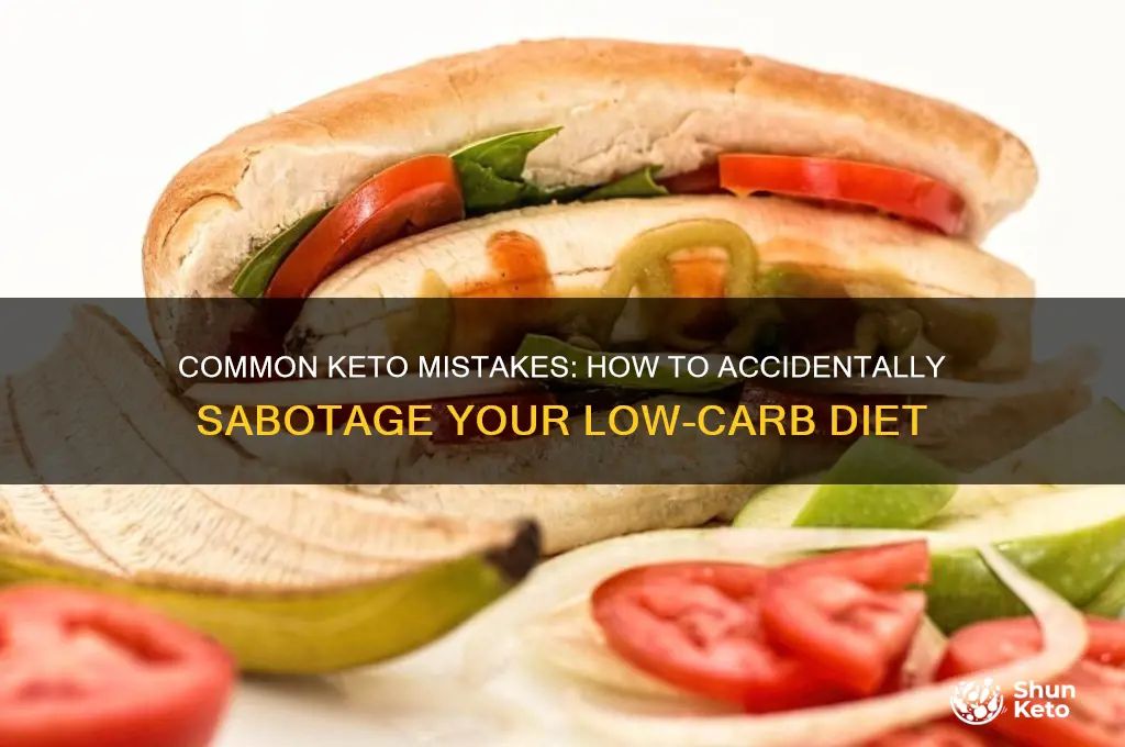 how to mess up a keto diet