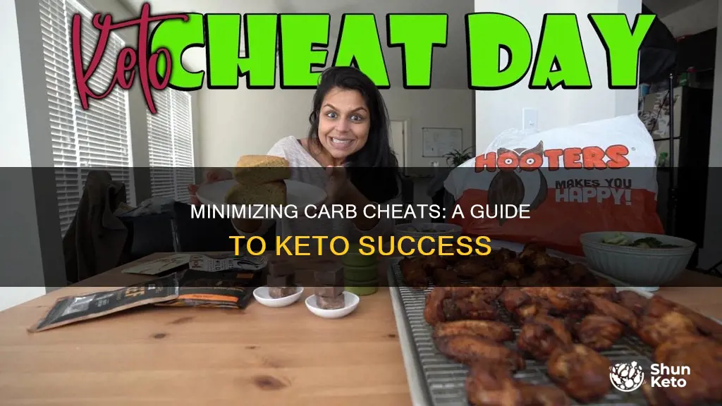 how to minimize carbs cheat day keto