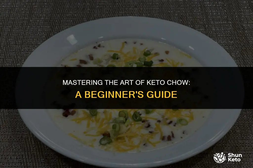 how to mix keto chow