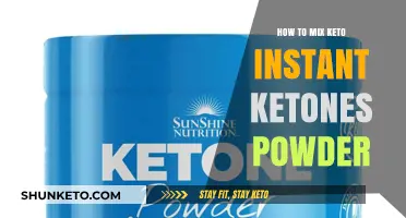 Unlocking Ketosis: The Ultimate Guide to Mixing Keto Instant Ketones Powder