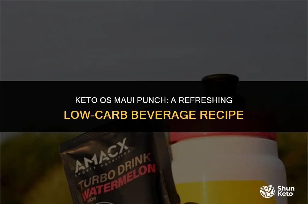 how to mix keto os maui punch