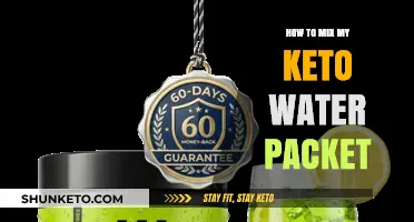 Effortlessly Mix Your Keto Water Packet: A Step-by-Step Guide