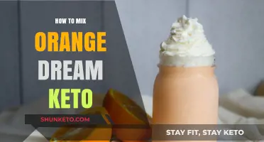 Crafting the Perfect Orange Dream Keto: A Simple Guide