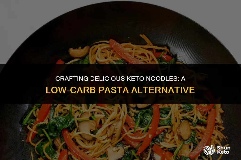 how to mkae keto noodles