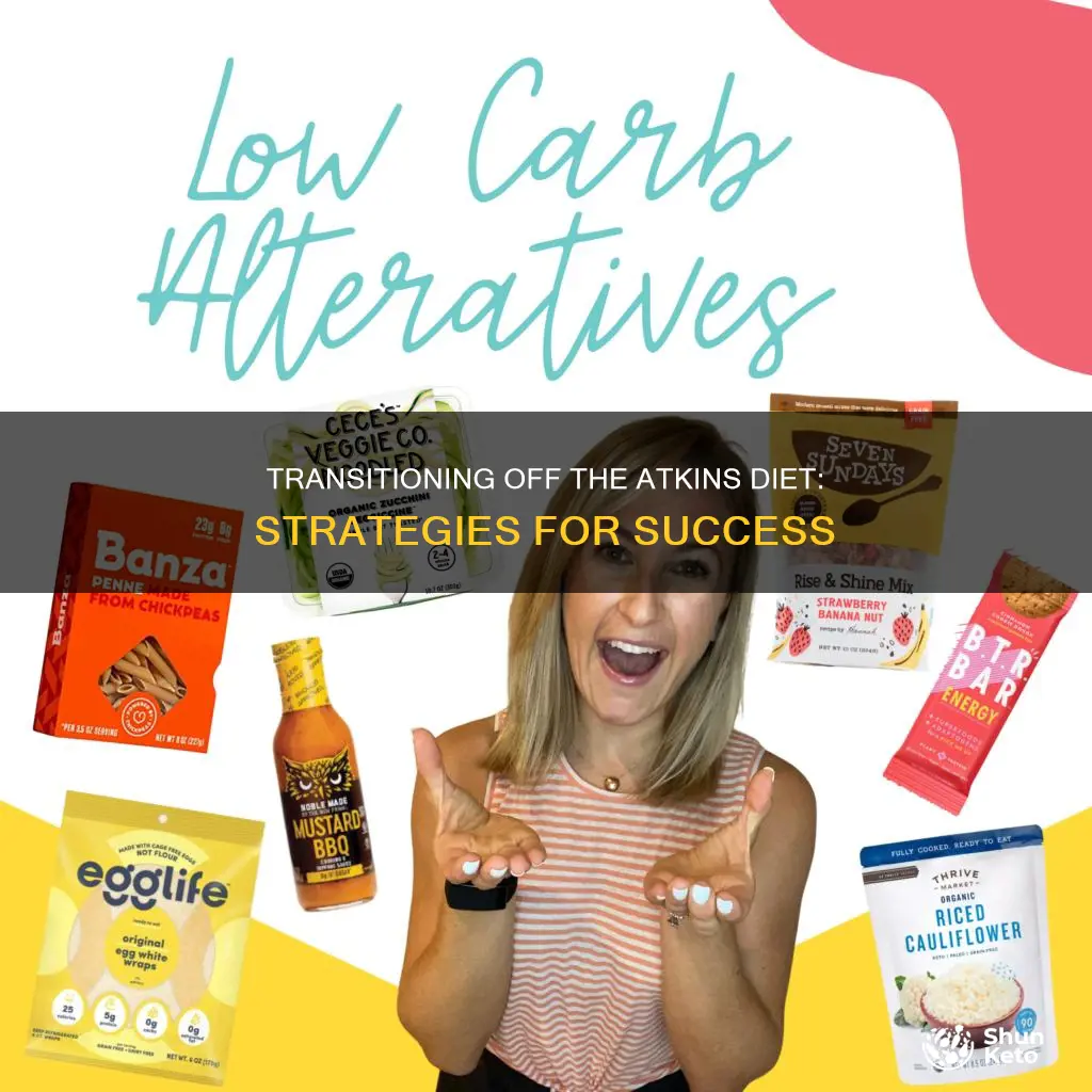 how to move off of atkins diet