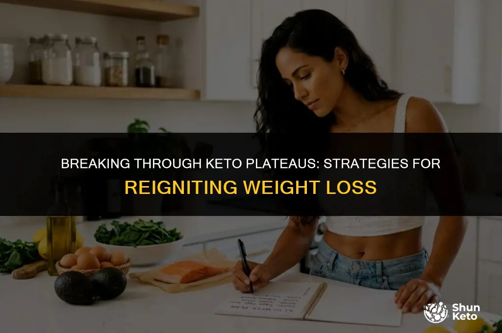 how to move past a plateau on keto