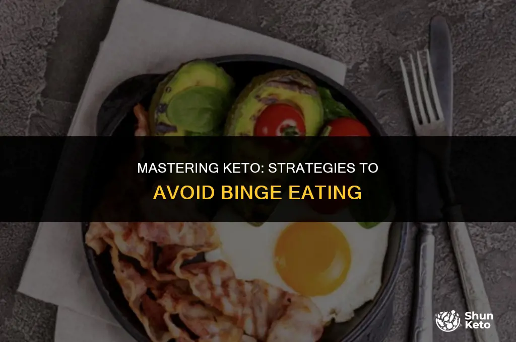 how to not binge on keto