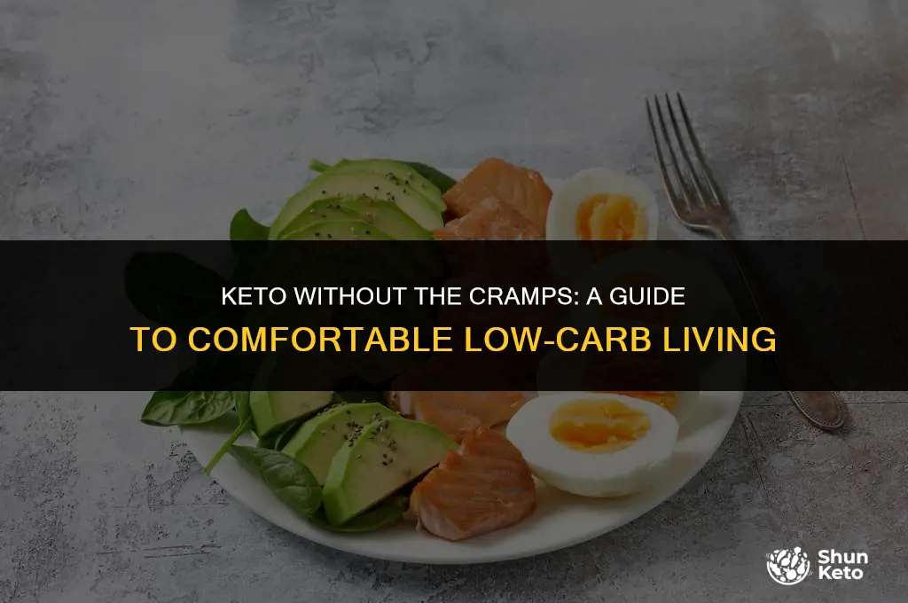 how to not cramp during keto