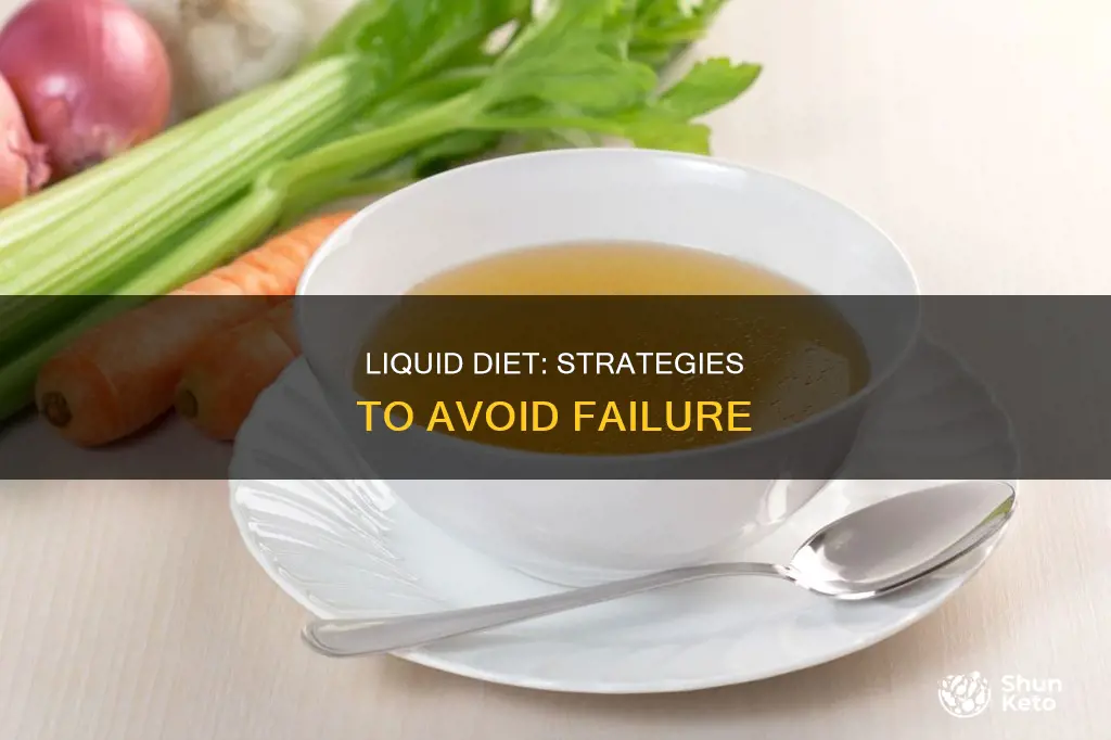 how to not fail with a liquid diet