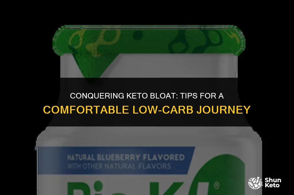 how to not feel bloated on keto