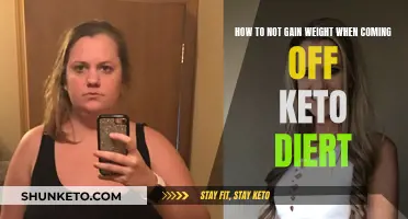 Avoiding Weight Gain When Transitioning Off the Keto Diet