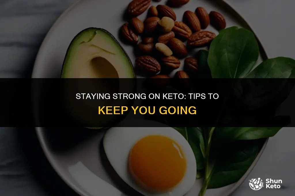 how to not give up on keto