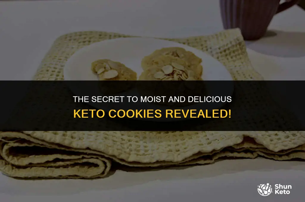 how to not have dry keto cookies