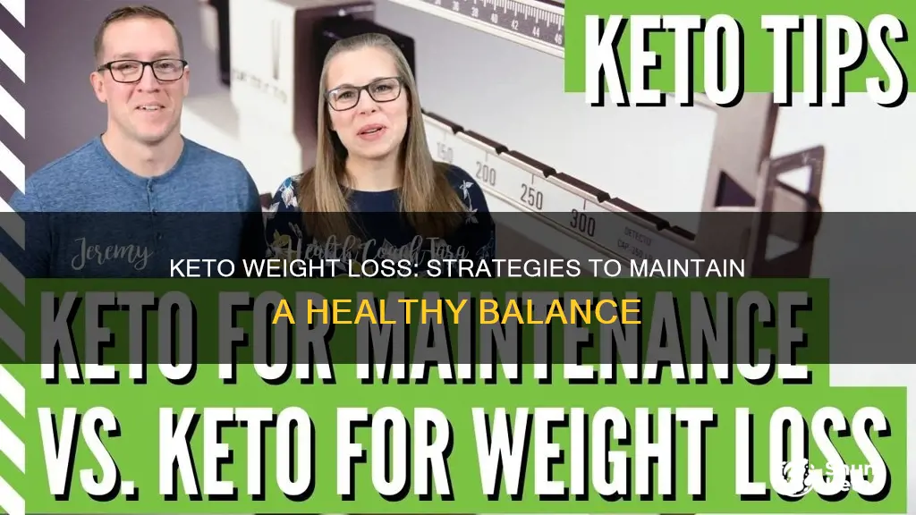 how to not lose too much weight on keto