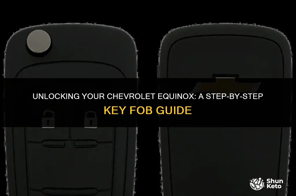 how to open a chevrolet equinox ket fob