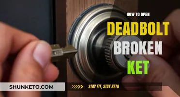 Mastering the Art of Opening a Broken Deadbolt Lock