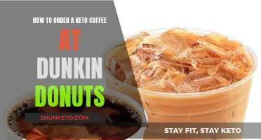 Keto Coffee at Dunkin: What to Order