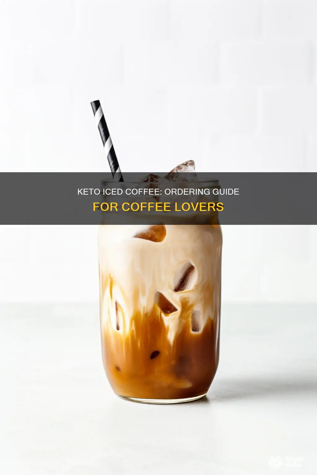 how to order a keto iced coffee