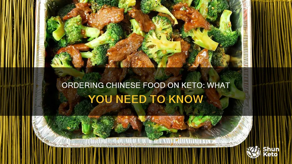 how to order chinese food keto