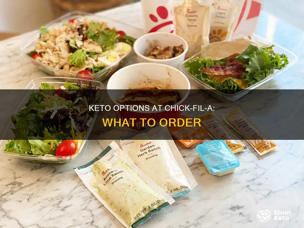 how to order keto at chick fil a