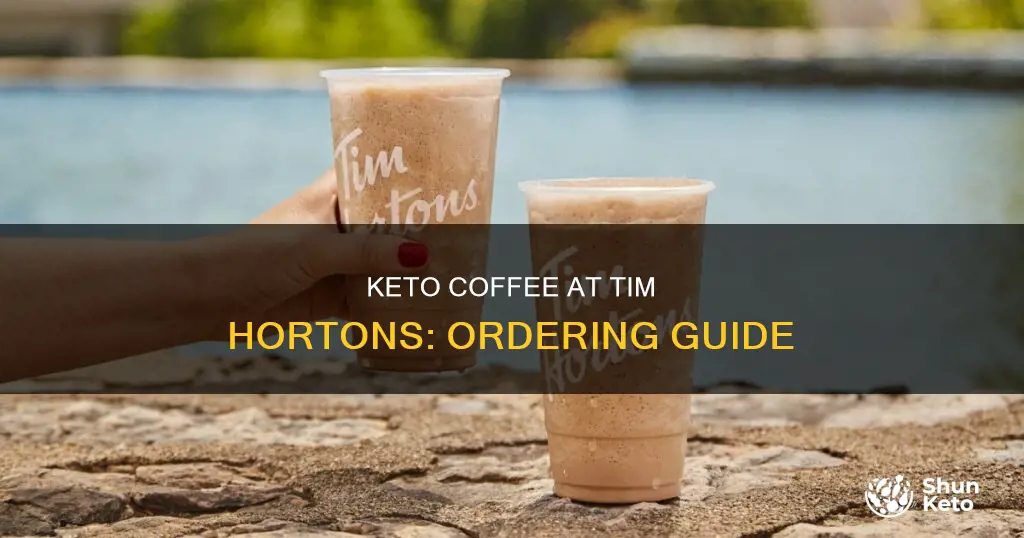 how to order keto coffee at tim hortons