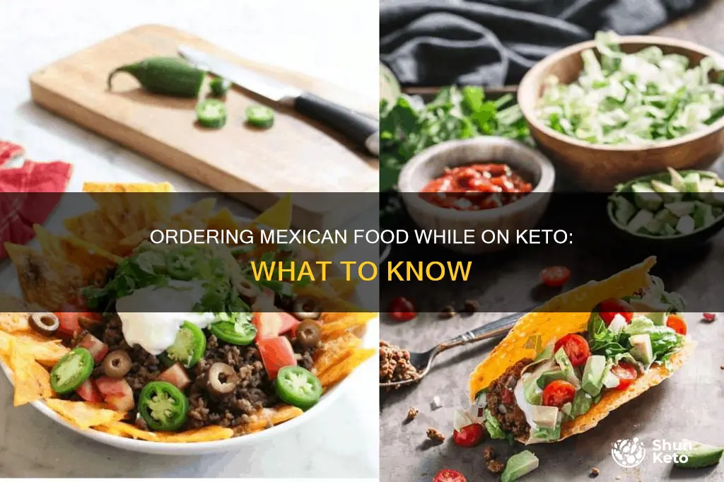 how to order mexican food keto