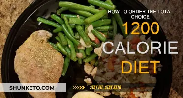 Customizing the Total Choice 1200 Calorie Diet Plan