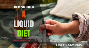 Packing Lunch on a Liquid Diet: Easy and Healthy Tips