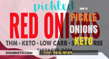 Keto-Friendly Pickled Onions: A Simple Recipe for Tangy Low-Carb Deliciousness