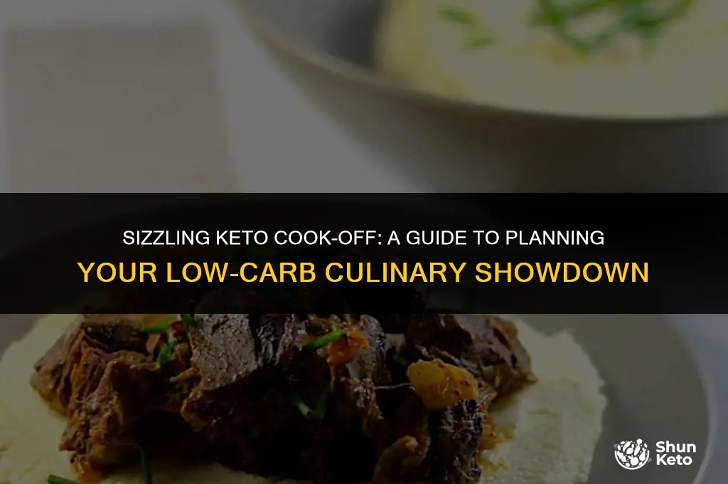 how to plan a keto cook off