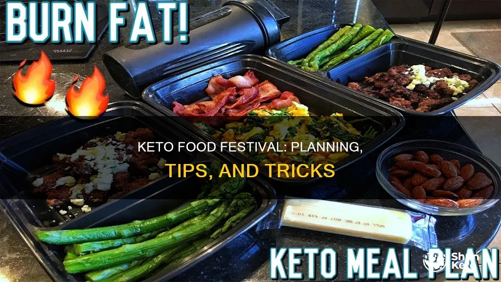 how to plan a keto food festival