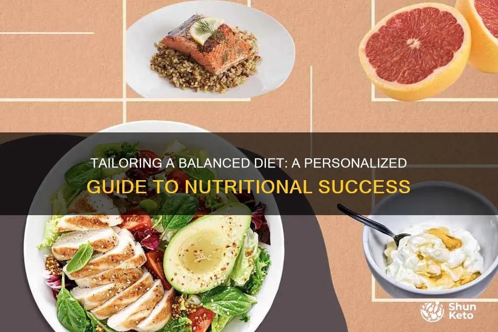 how to plan an appropriate balanced diet with an individual